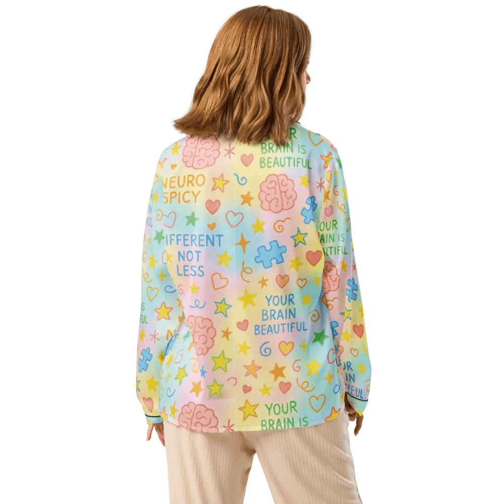 Neurodivergent Doodle Pyjama Top product image (2)