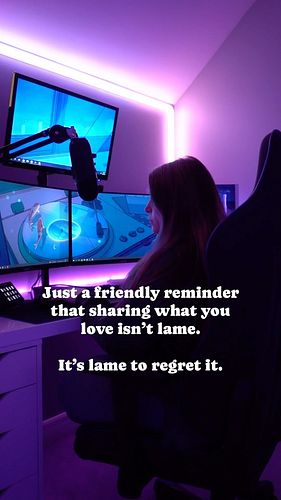 Share something you love in the comments 👇🏼

📍Follow @ombrebaettv for more gaming content!

Here’s some things I like to shar...