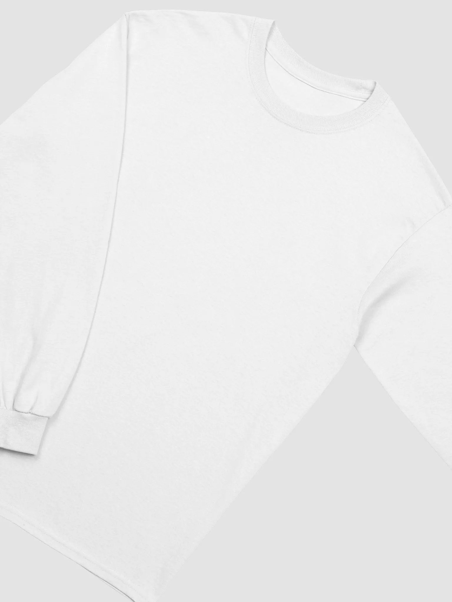 You Matter : - ) Full Back Print Design Ultra Cotton Long Sleeve T-Shirt - White product image (3)