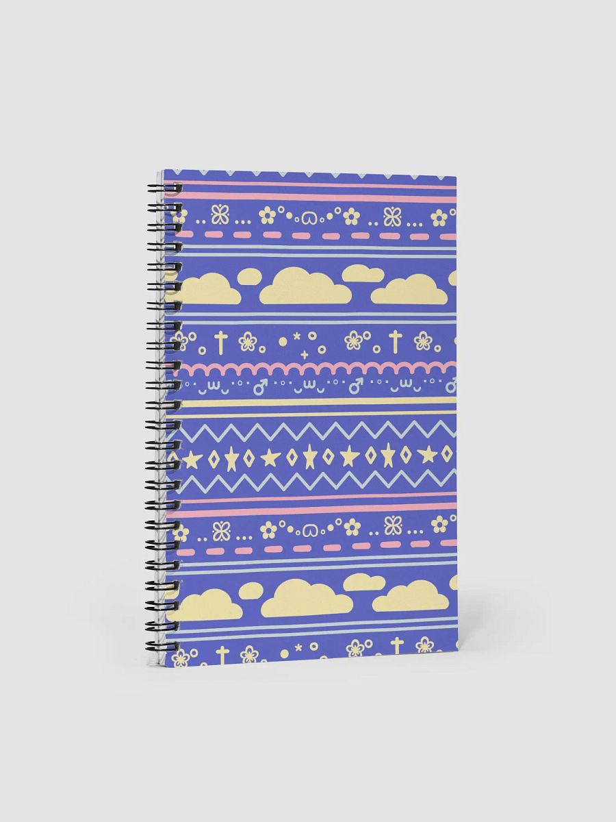 Cloudy Christmas Notebook - Pastel product image (1)