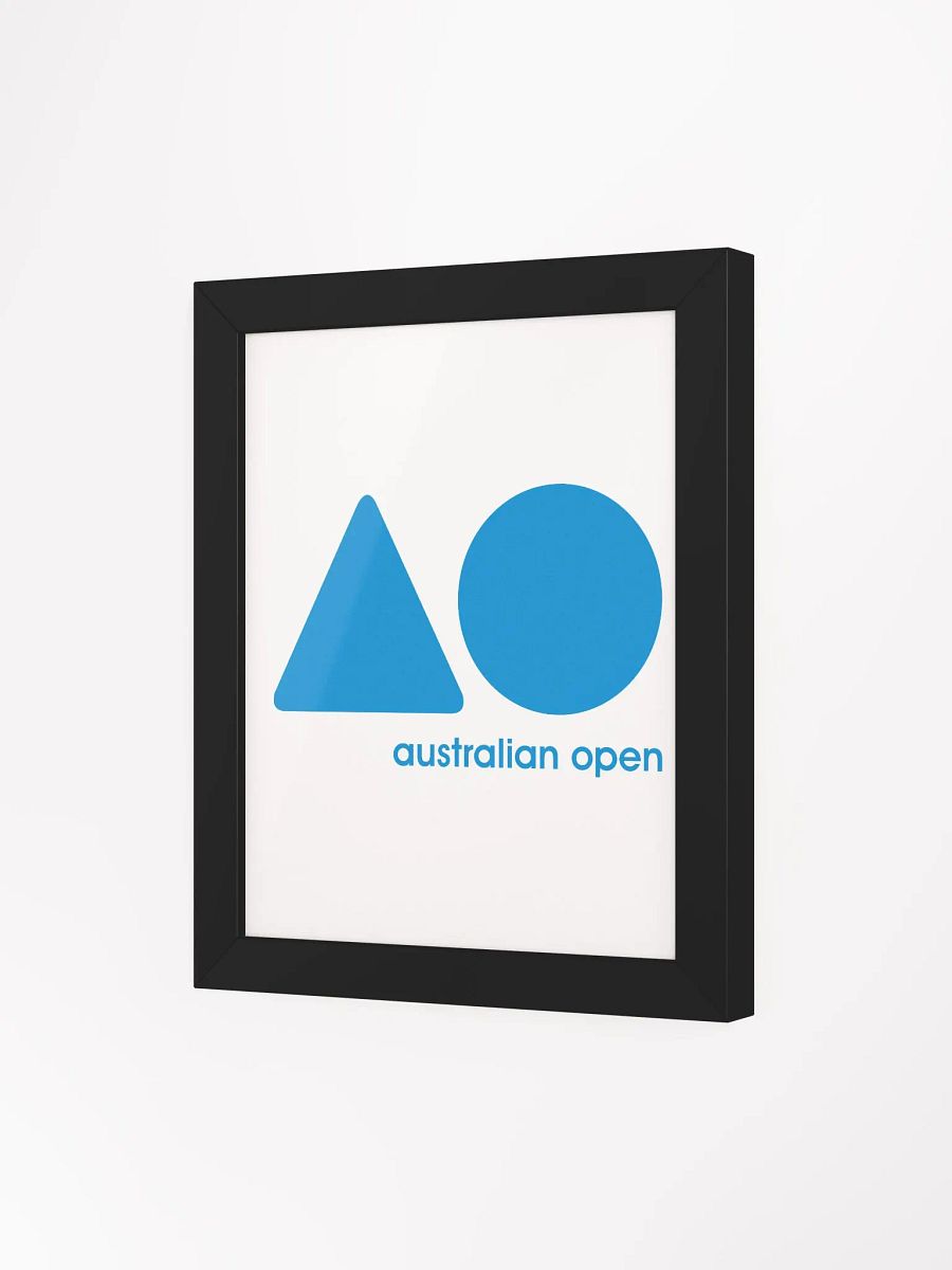 Australian Open Logo Framed Matte Poster product image (86)