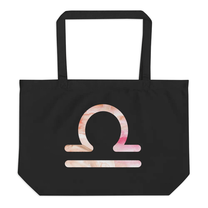 Libra Earth-tone Sigil Cotton Tote product image (1)