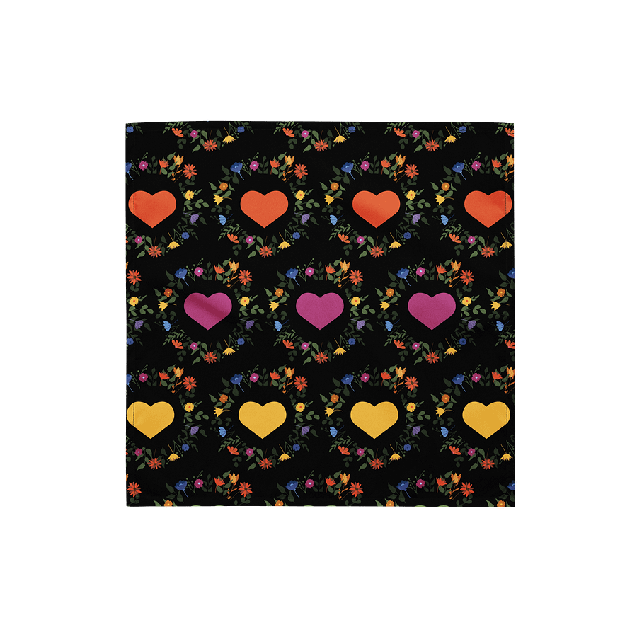 Heartfelt Garden All-Over Bandana product image (1)
