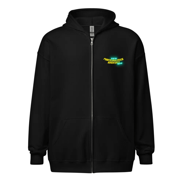 Channel Zip Hoodie (colour logo) product image (1)