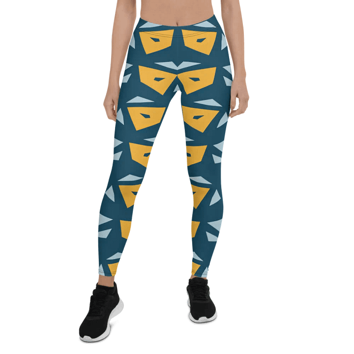 Geometric Fusion All-Over Leggings product image (1)