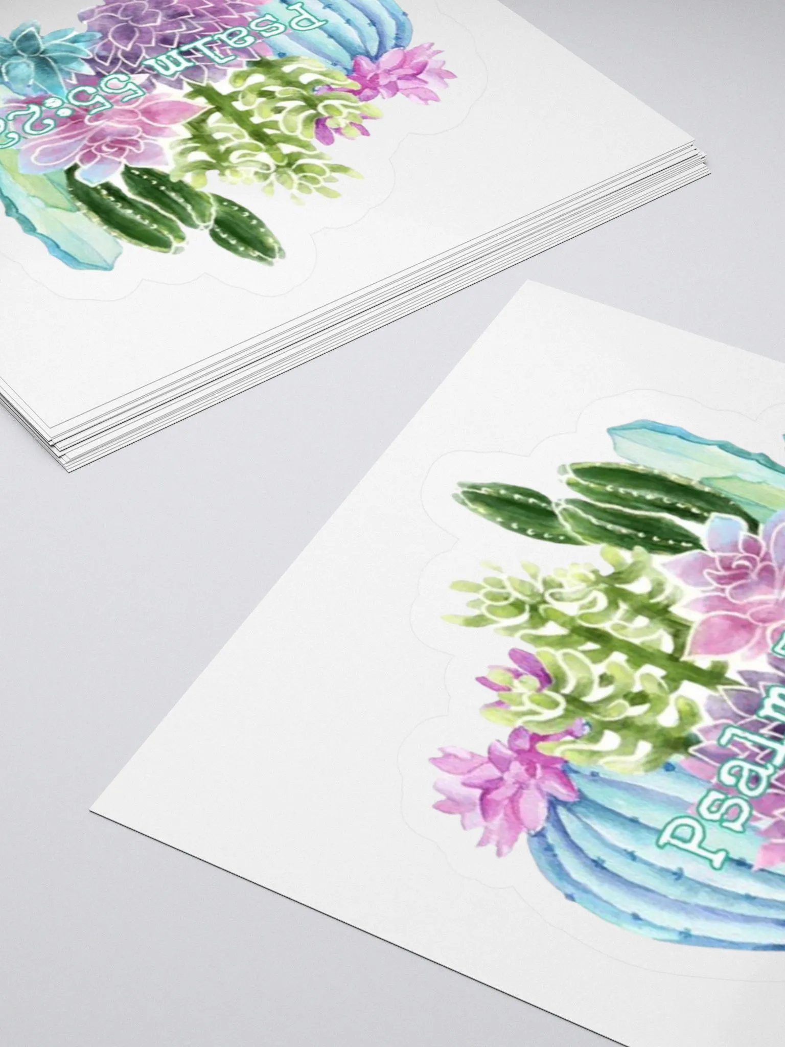 Psalms 55:22 Sticker product image (4)