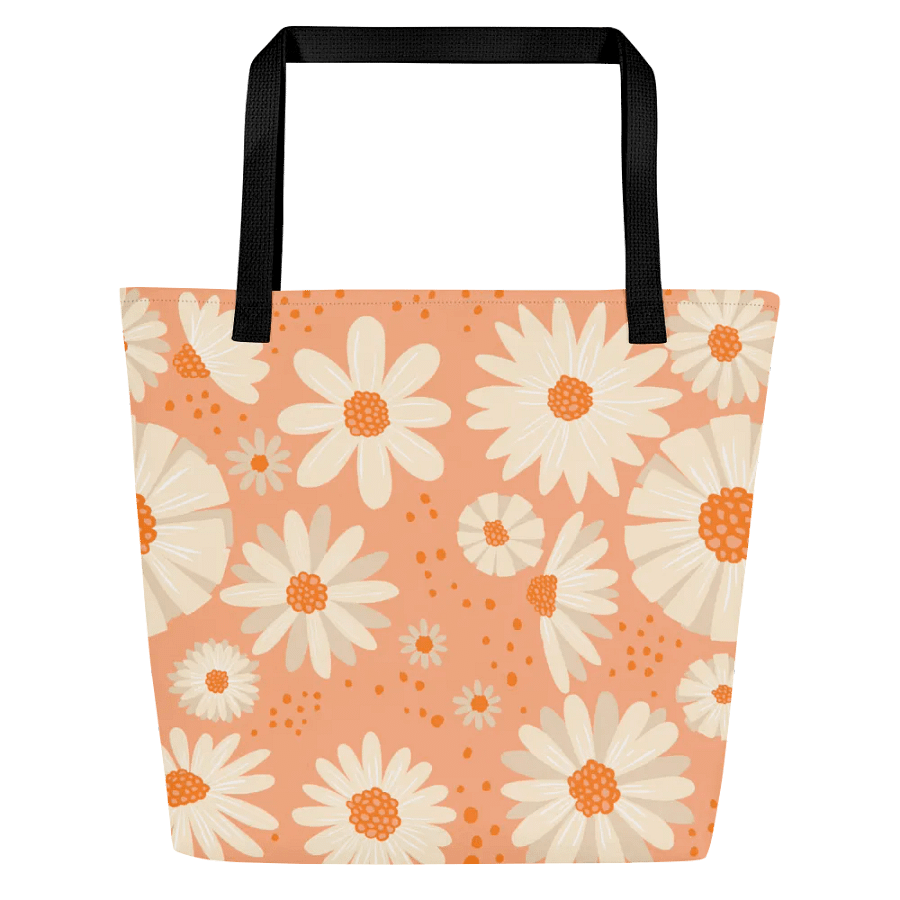 " D3" Peachy Blooms Tote product image (3)