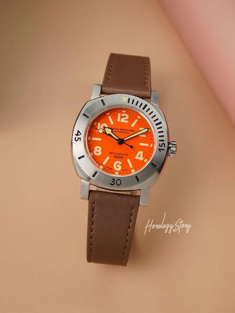 Nivada Grenchen Depthmaster 1000m Orange product image (4)