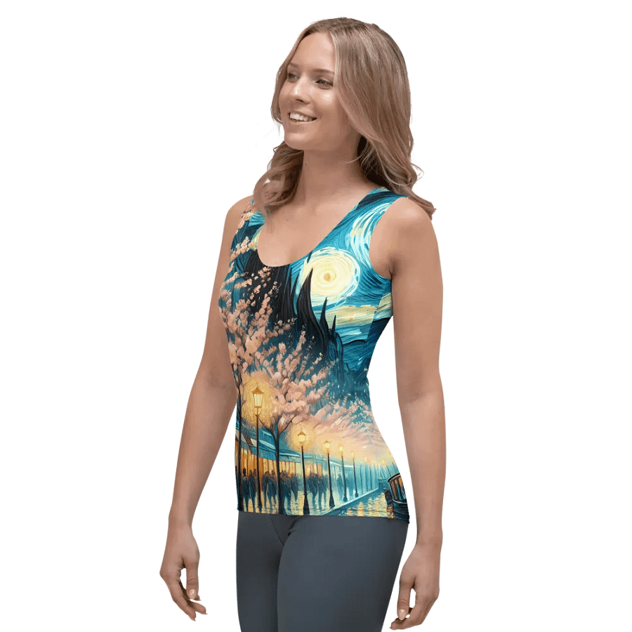 Van Gogh-inspired tank top product image (5)