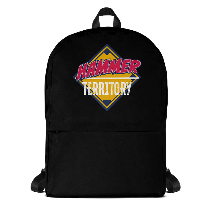 Yellow Infield Black Backpack product image (1)