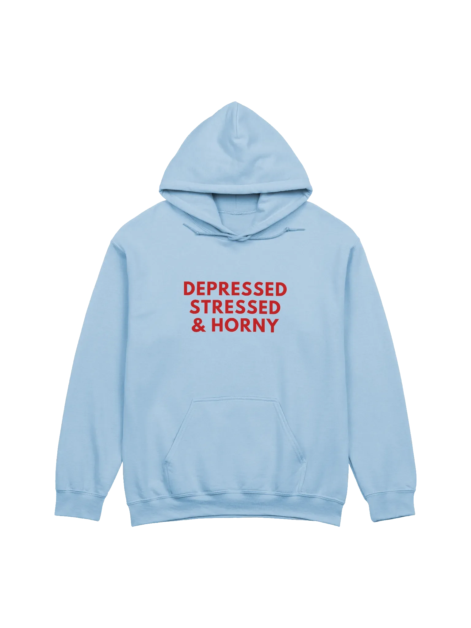 Depressed Stressed & Horny Hoodie product image (1)