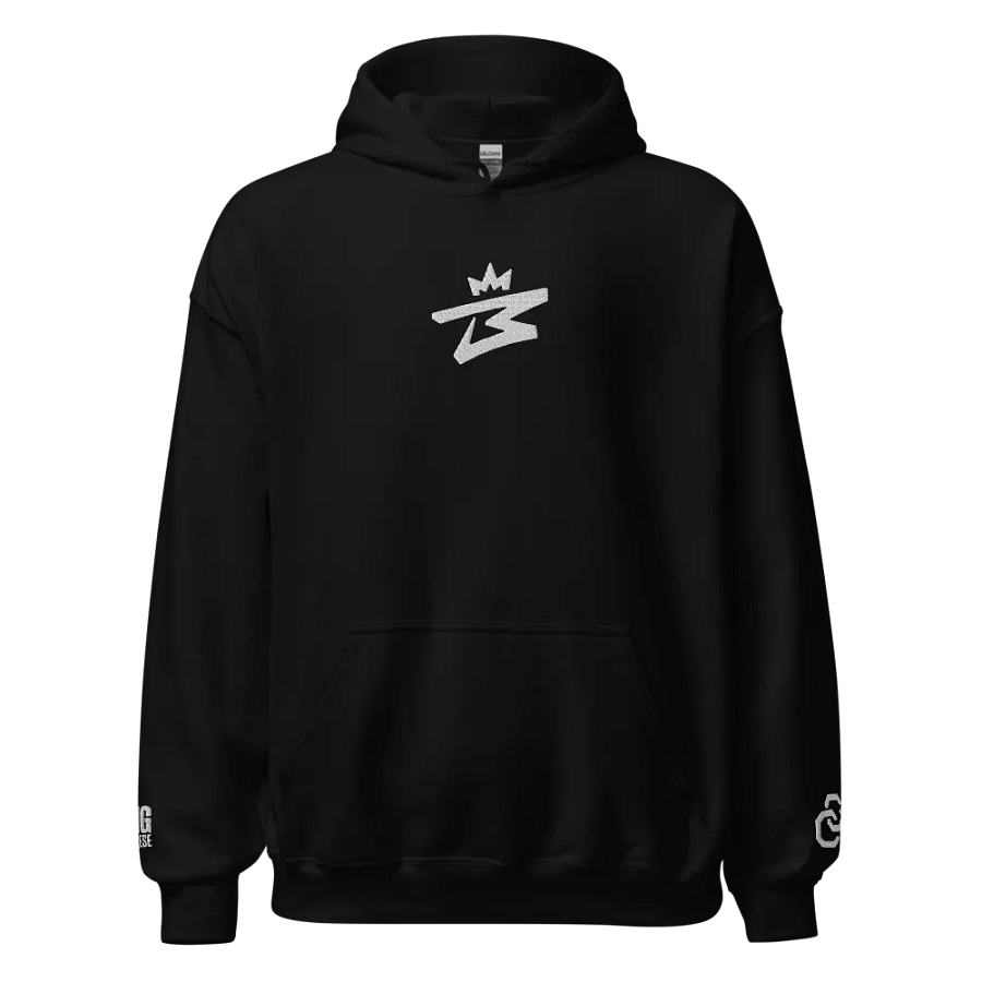 Crown White Hoodie - Stiched product image (1)