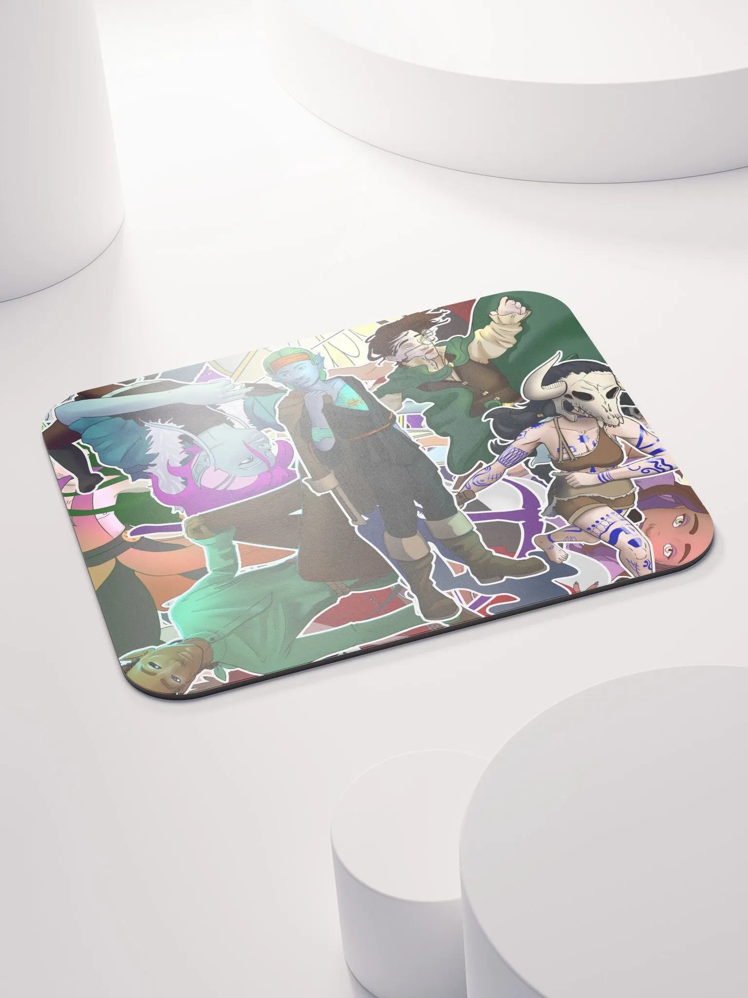 Friends Overlapping Mouse Pad product image (4)