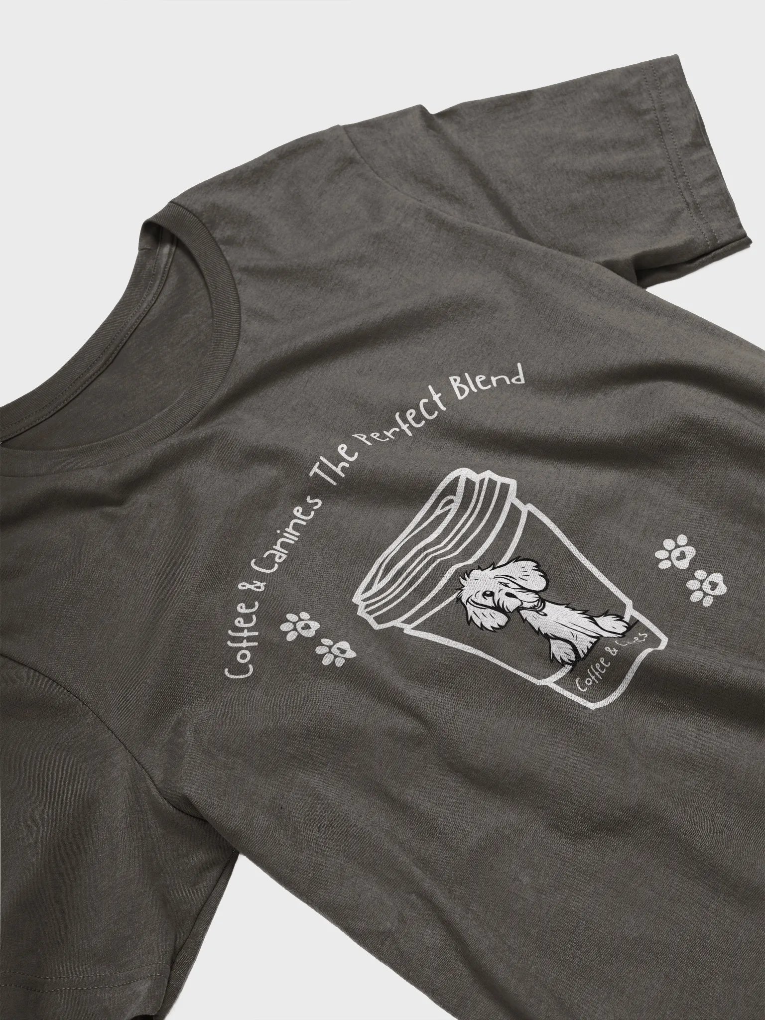 “Coffee and Canines The Perfect Blend T-Shirt” product image (9)