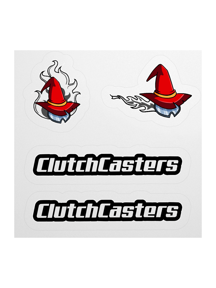 ClutchCaster Stickers! product image (1)
