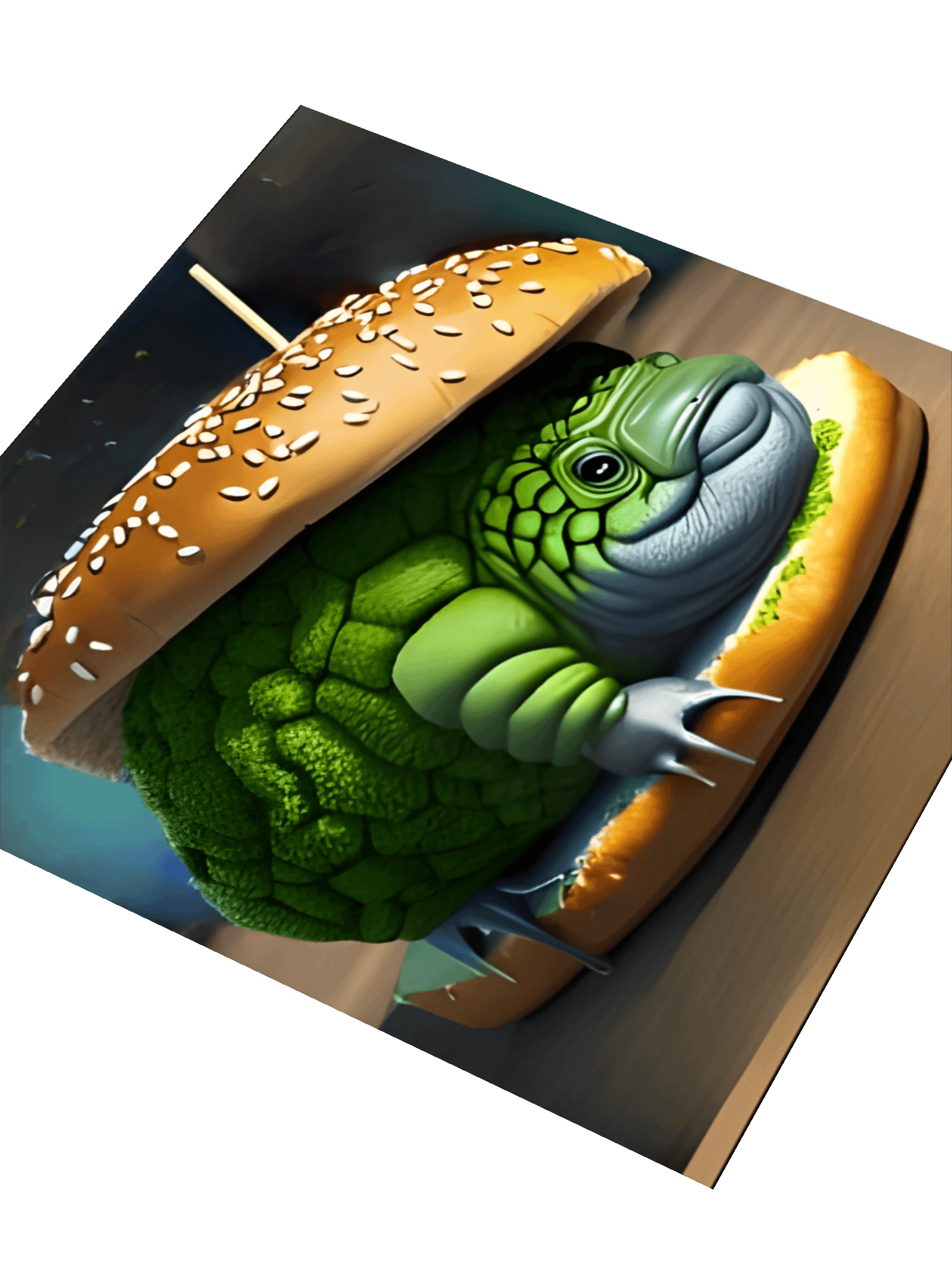 Water Bear Veggie-Style Burger Sticker product image (9)