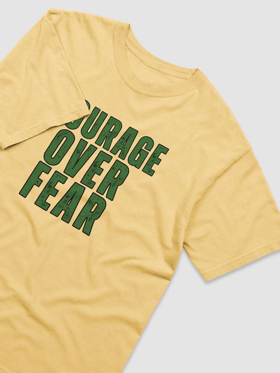 Courage Over Fear Distressed Comfort Colors T-shirt product image (3)
