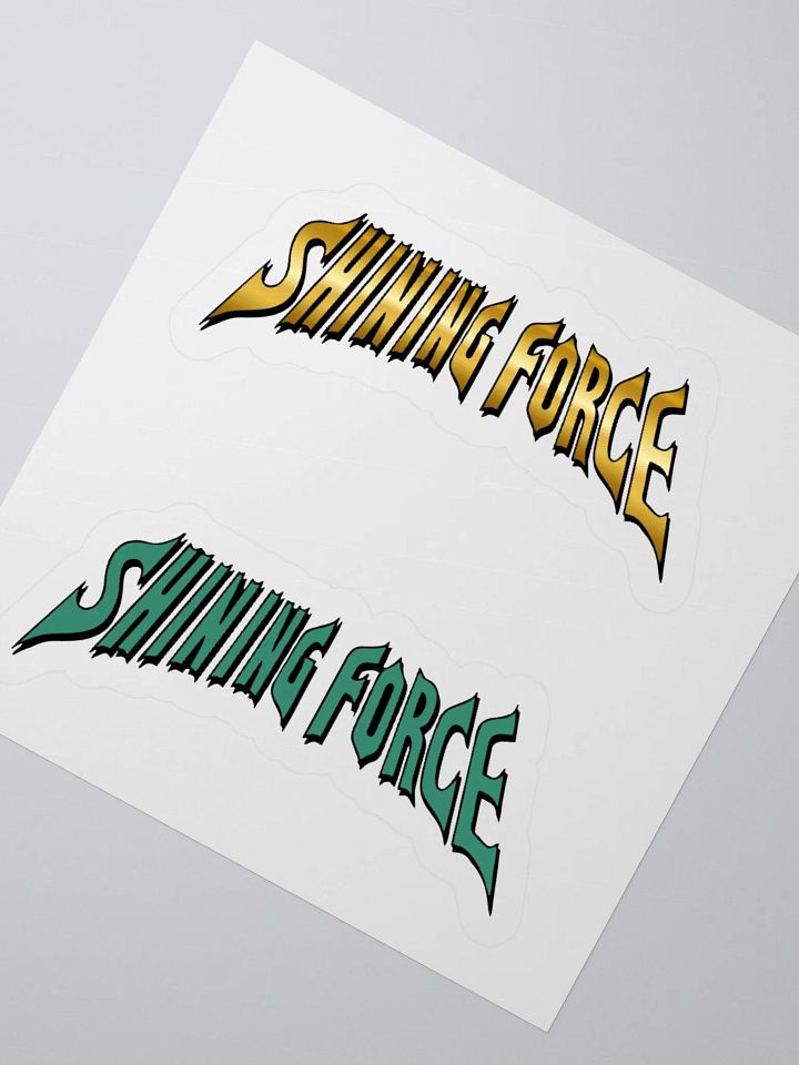 Shining Force Logos Stickers product image (2)