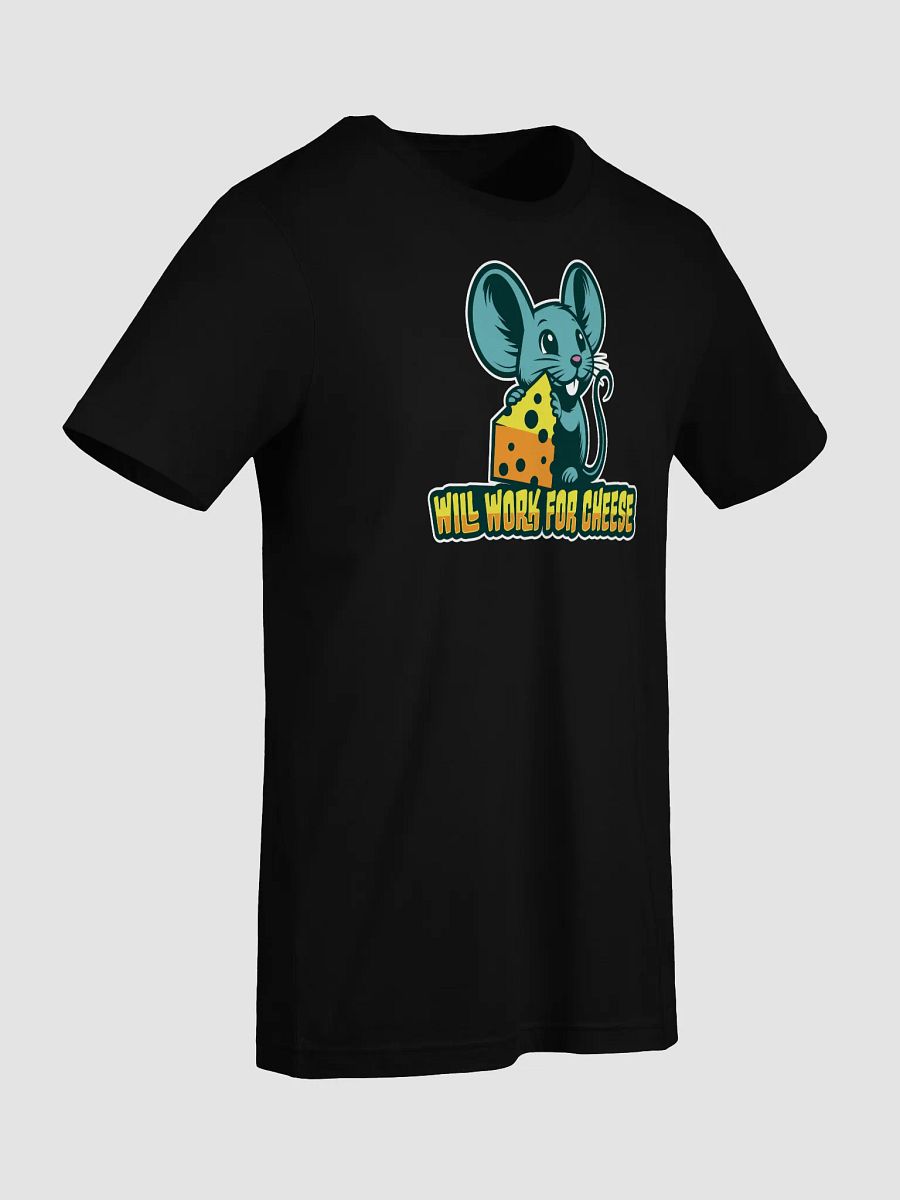 Cheese Man Tee – Will Work for Cheese Mouse Shirt product image (5)