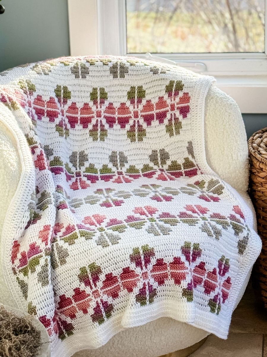 Cosmos Mosaic Blanket Crochet Pattern product image (4)