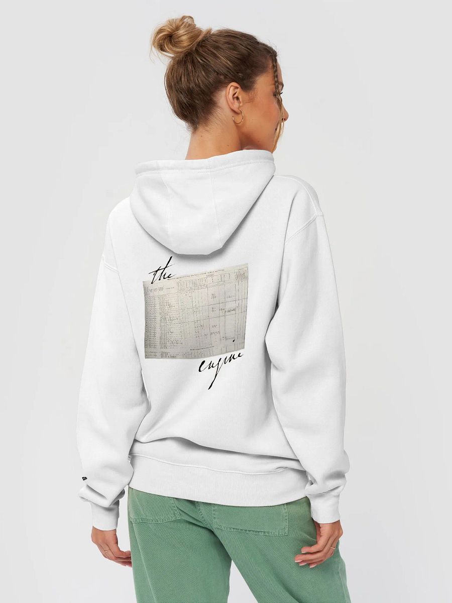 Note G White Hoodie product image (4)