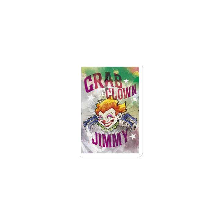 Crab Clown Jimmy Stars Magnet product image (1)