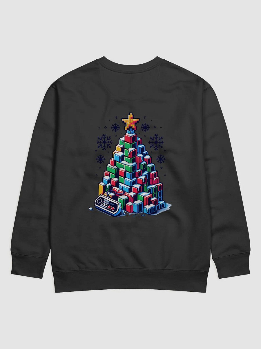 Long Sleeve Shirt with Pixel Art Christmas Tree – Nostalgic Festive Vibes product image (30)