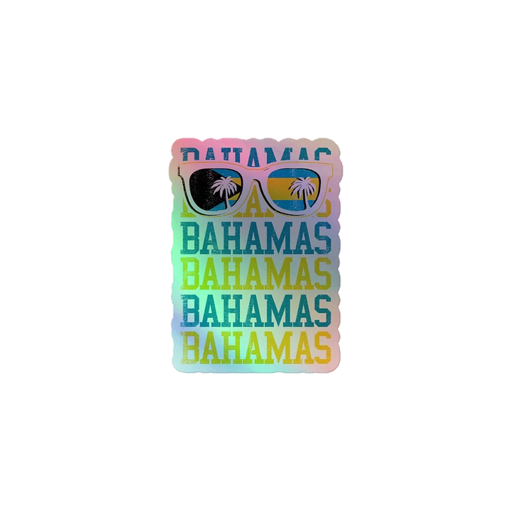 Bahamas Sticker Holographic : Bahamas Beach product image (2)