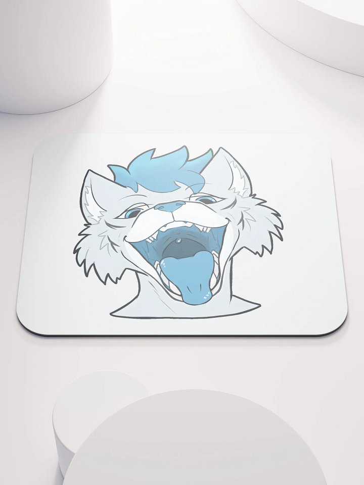 Tiger2Maw Mousepad - White product image (1)