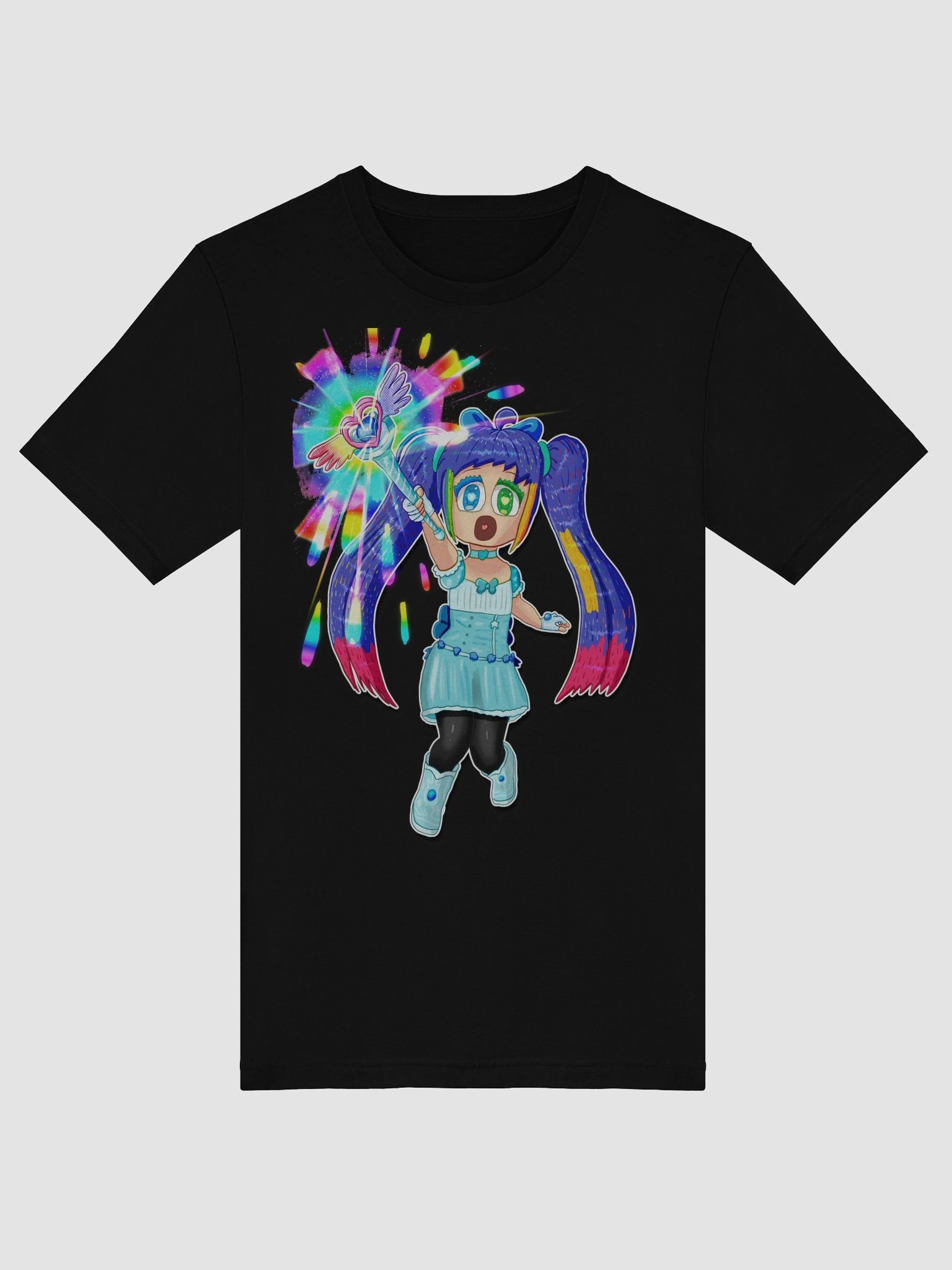 Cute n' seiso magical lil bro in action T-Shirt product image (29)