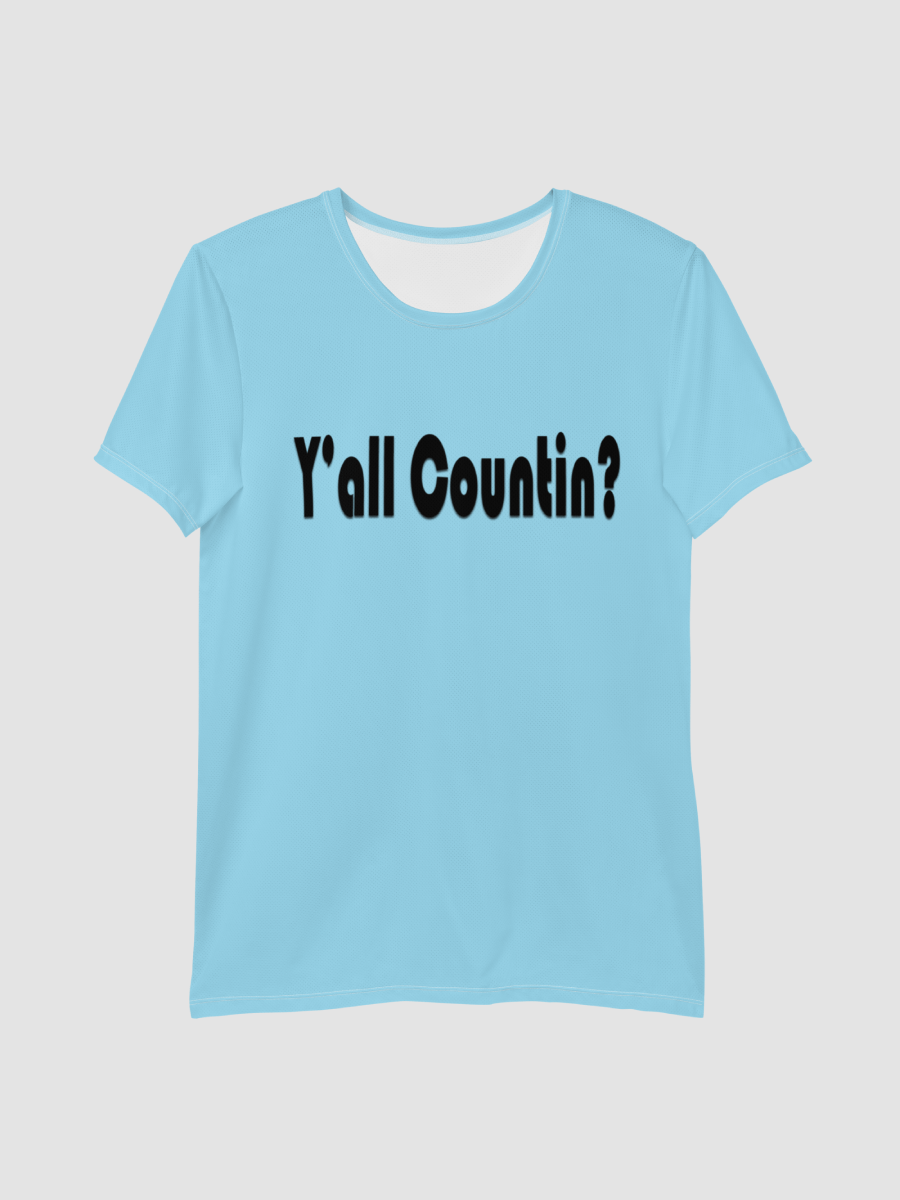 [Joshua Crawford] All-Over Print Athletic T-Shirt Sublicolor 103 ( Blue ) product image (3)