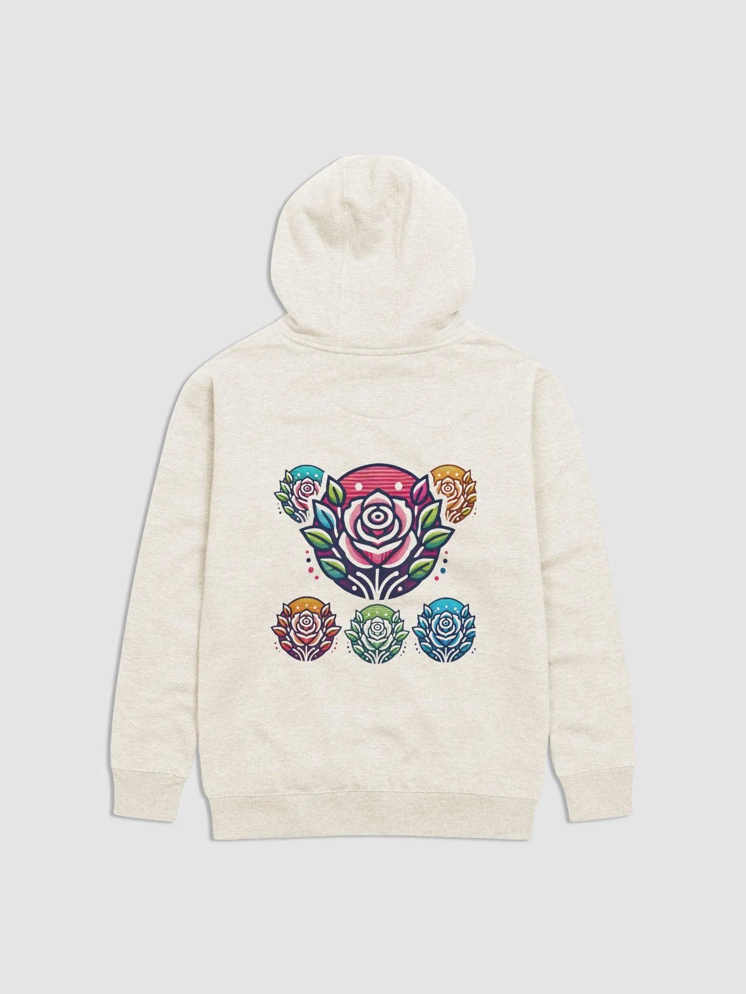 Symmetrical Blooms Unisex Hoodie product image (9)