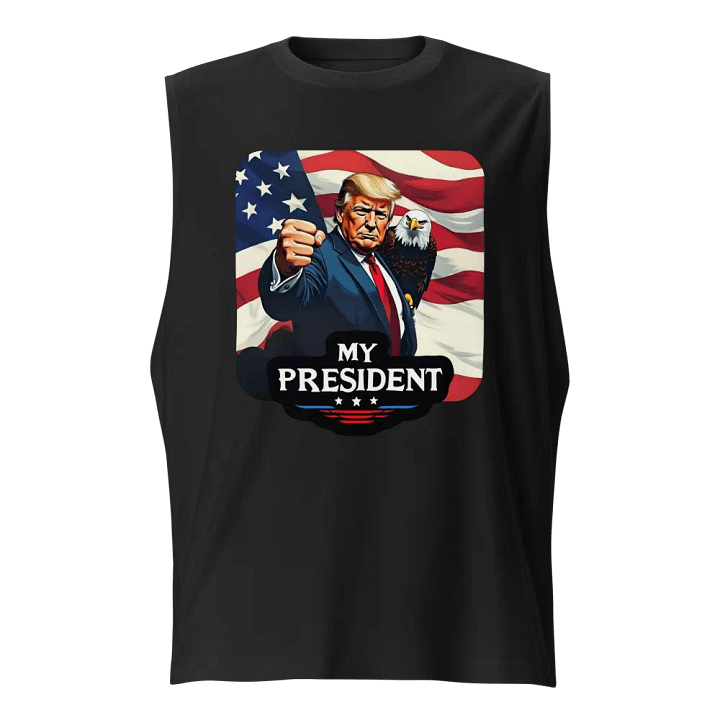 Tank Top: Trump, My President, with Eagle product image (1)