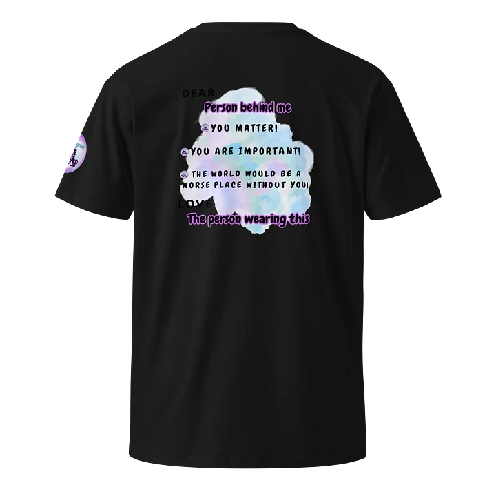 Mental Health T-Shirt w/ back message product image (2)
