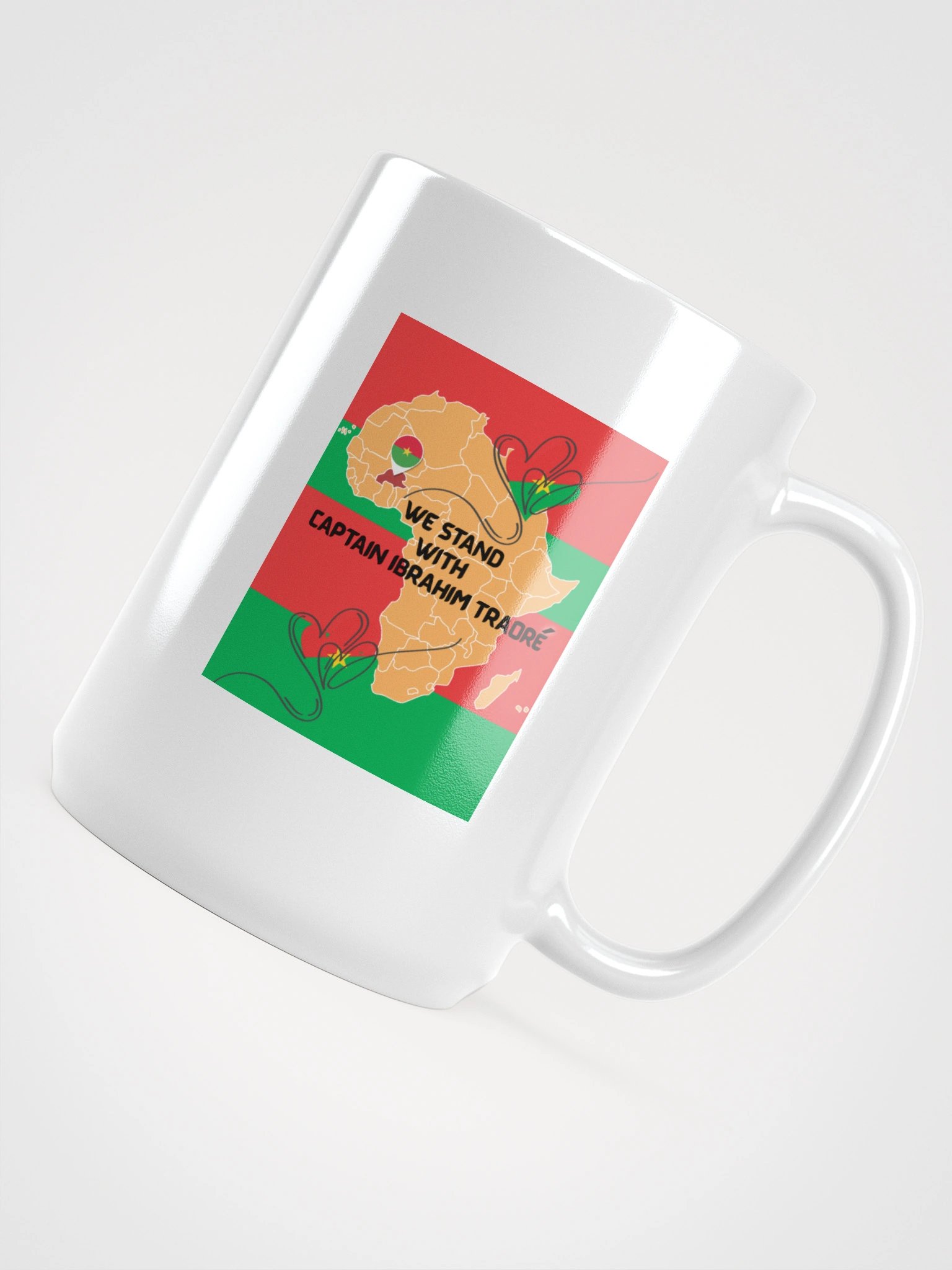 Solidarity With Captain Ibrahim Traoré Mug product image (4)