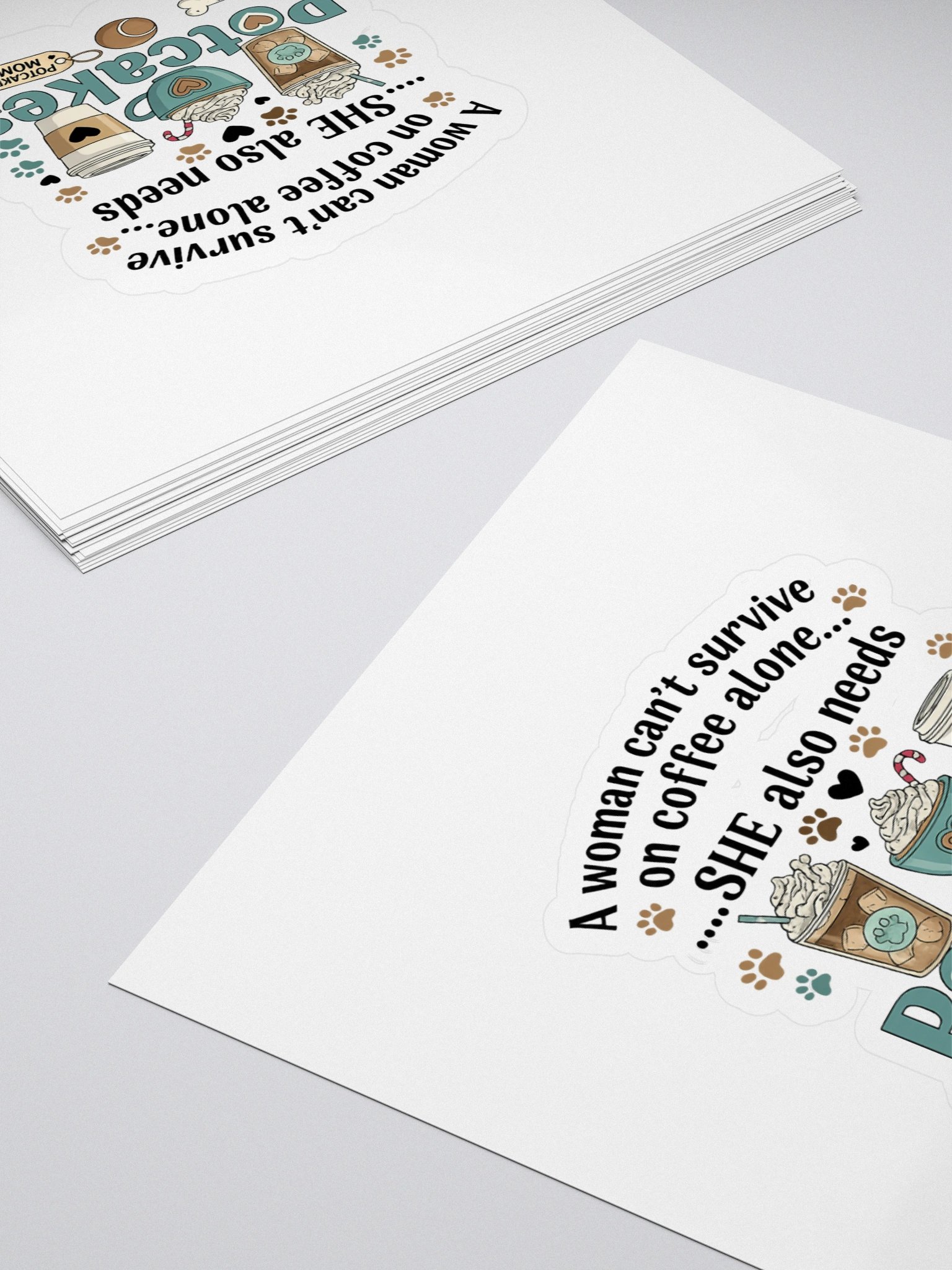 Potcakes & Coffee Sticker product image (4)