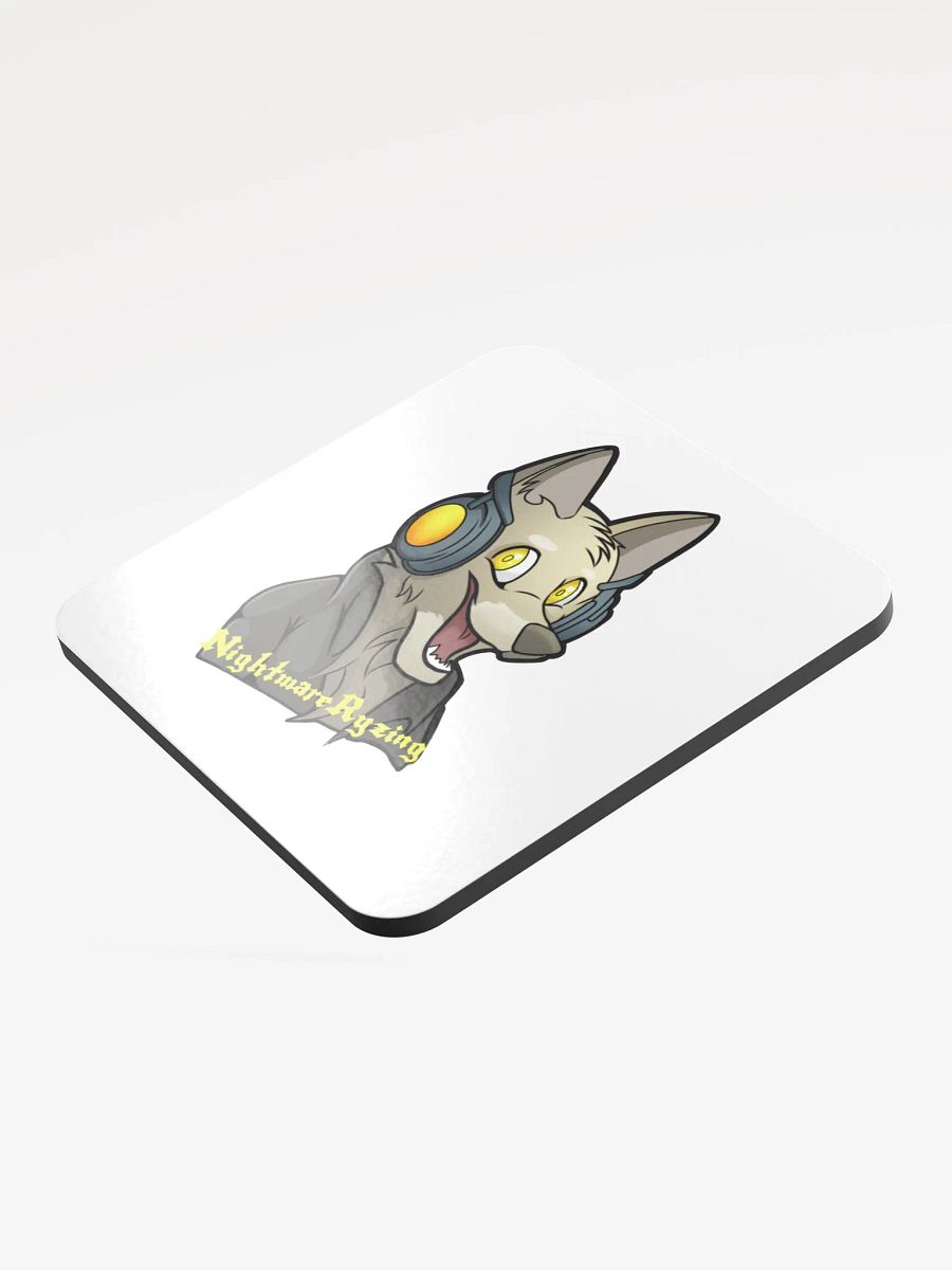 Glowing Wolf Headphone Coaster product image (3)