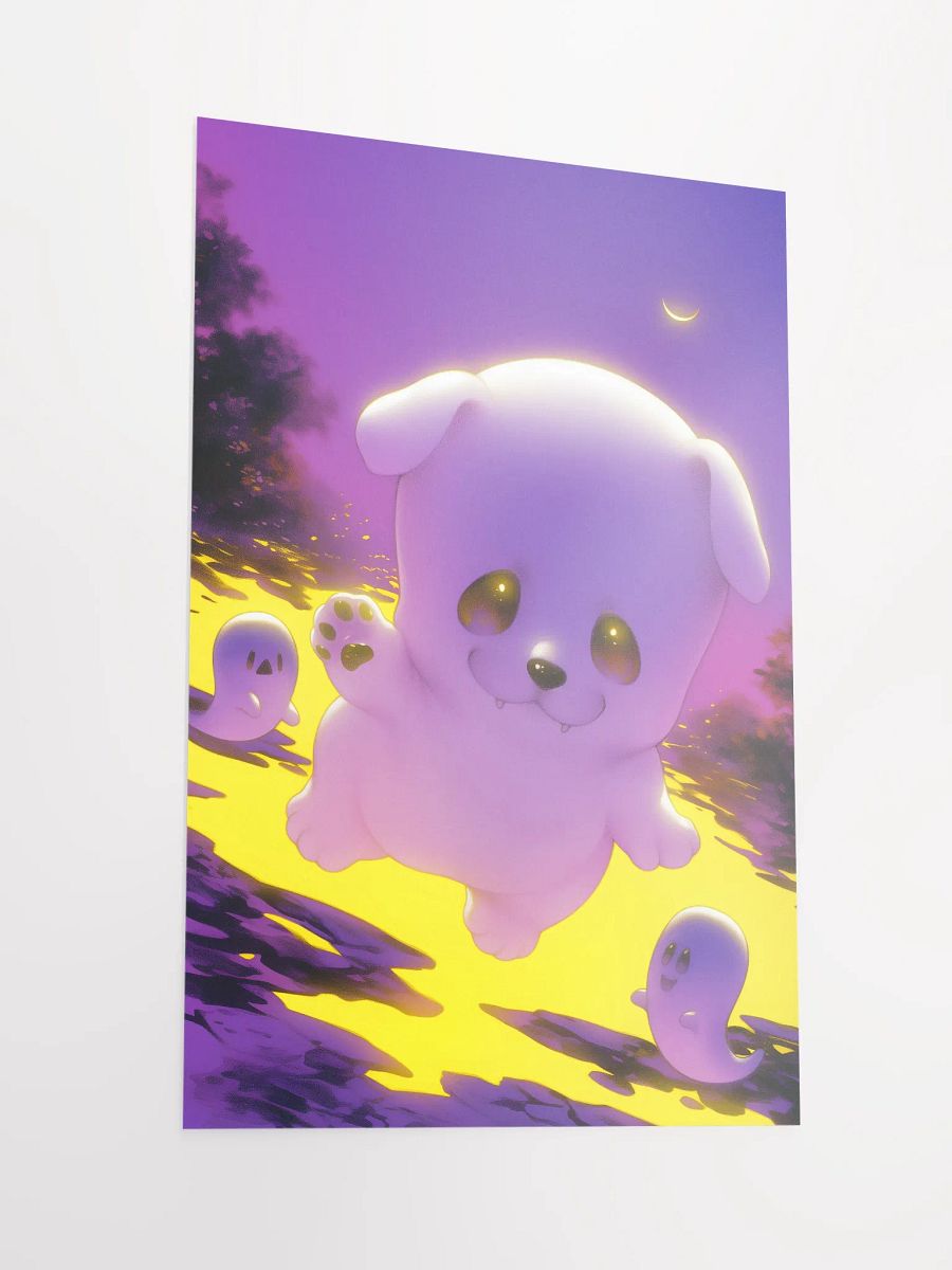 Golden-Eyed Puppy Fantasy Poster product image (2)
