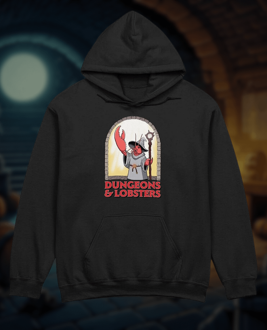 Dungeons & Lobsters Hoodie 🧙🦞 product image (1)