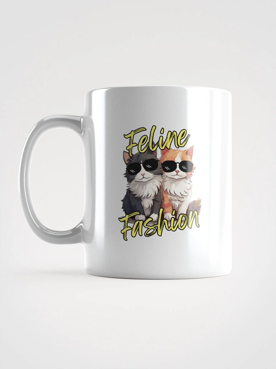Feline Fashion Cool Cats Mug product image (1)
