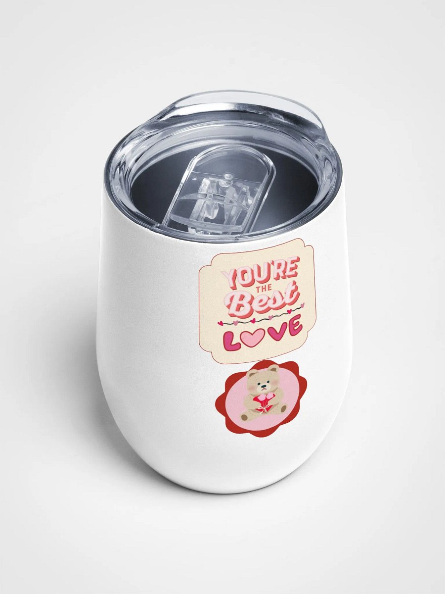 Love and Wine Teddy Bear Tumbler product image (4)