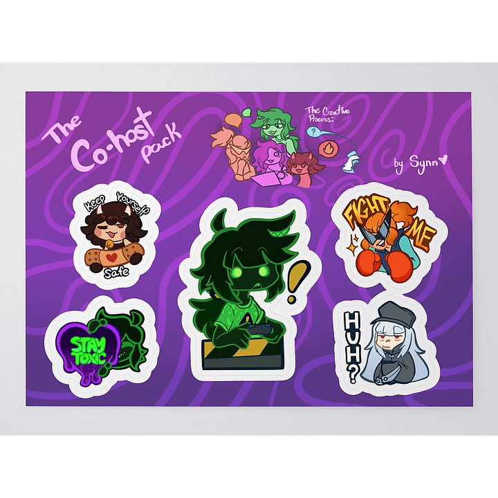 The Co-Host Sticker Pack Vol. 1 product image (2)
