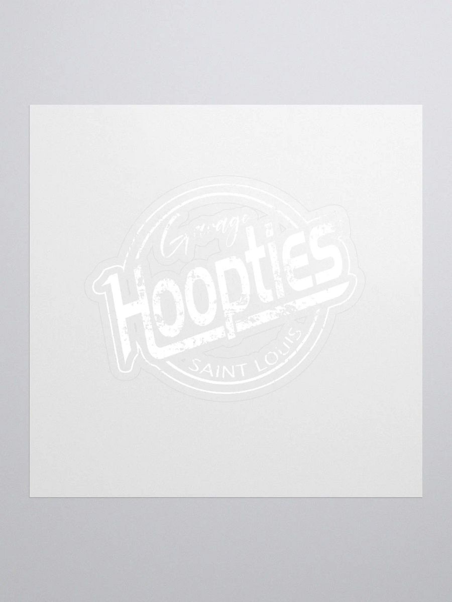 Hoopties window Decal product image (1)