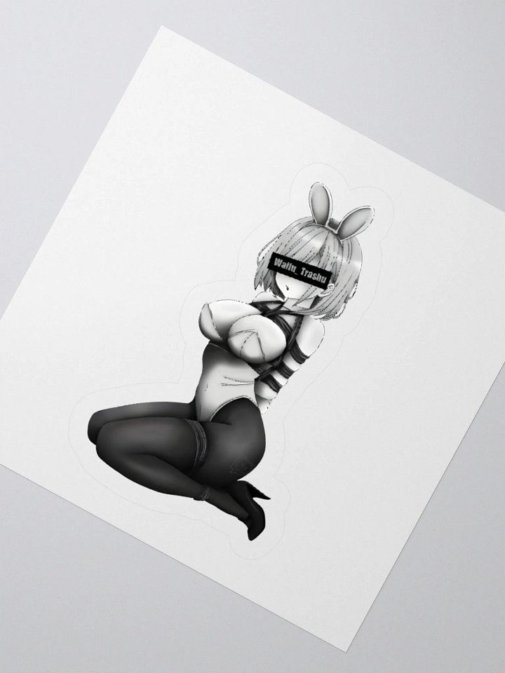 Bunny-Eared Anime Kiss Cut Stickers product image (7)
