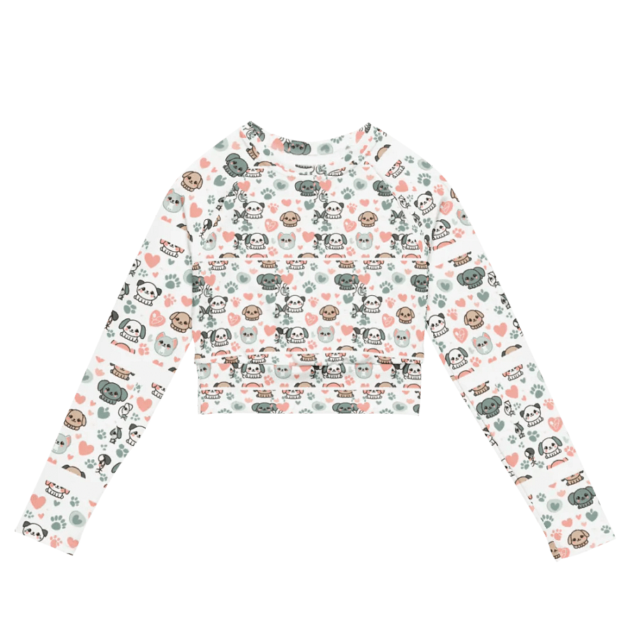Whimsical Wonderland Recycled Crop Top product image (2)