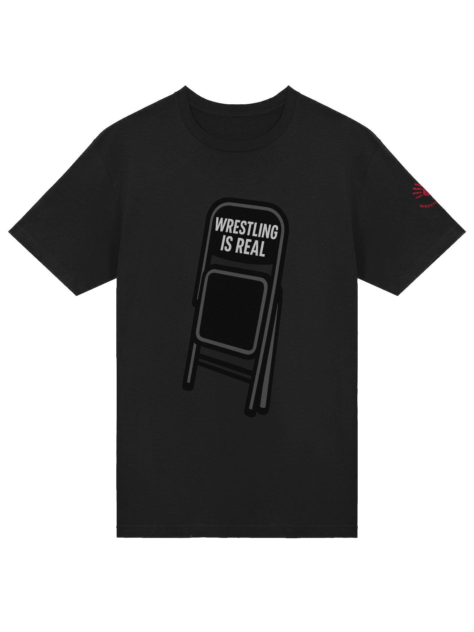 Wrestling Is Real - Black Shirt product image (5)