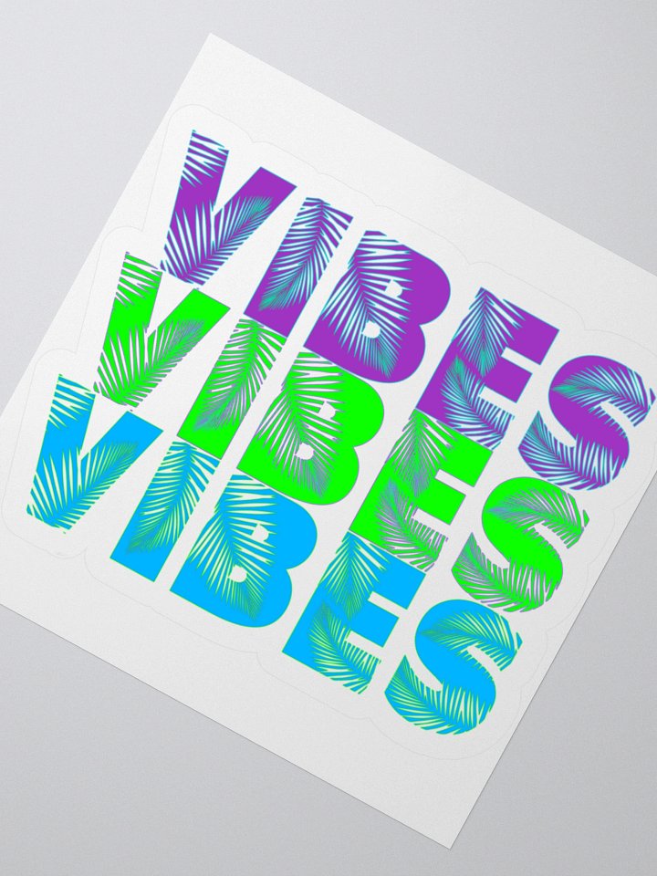 Vibes Sticker product image (2)
