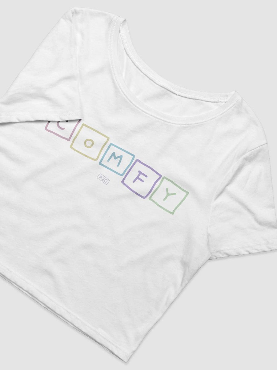 Pastel Comfy Crop T-Shirt product image (3)