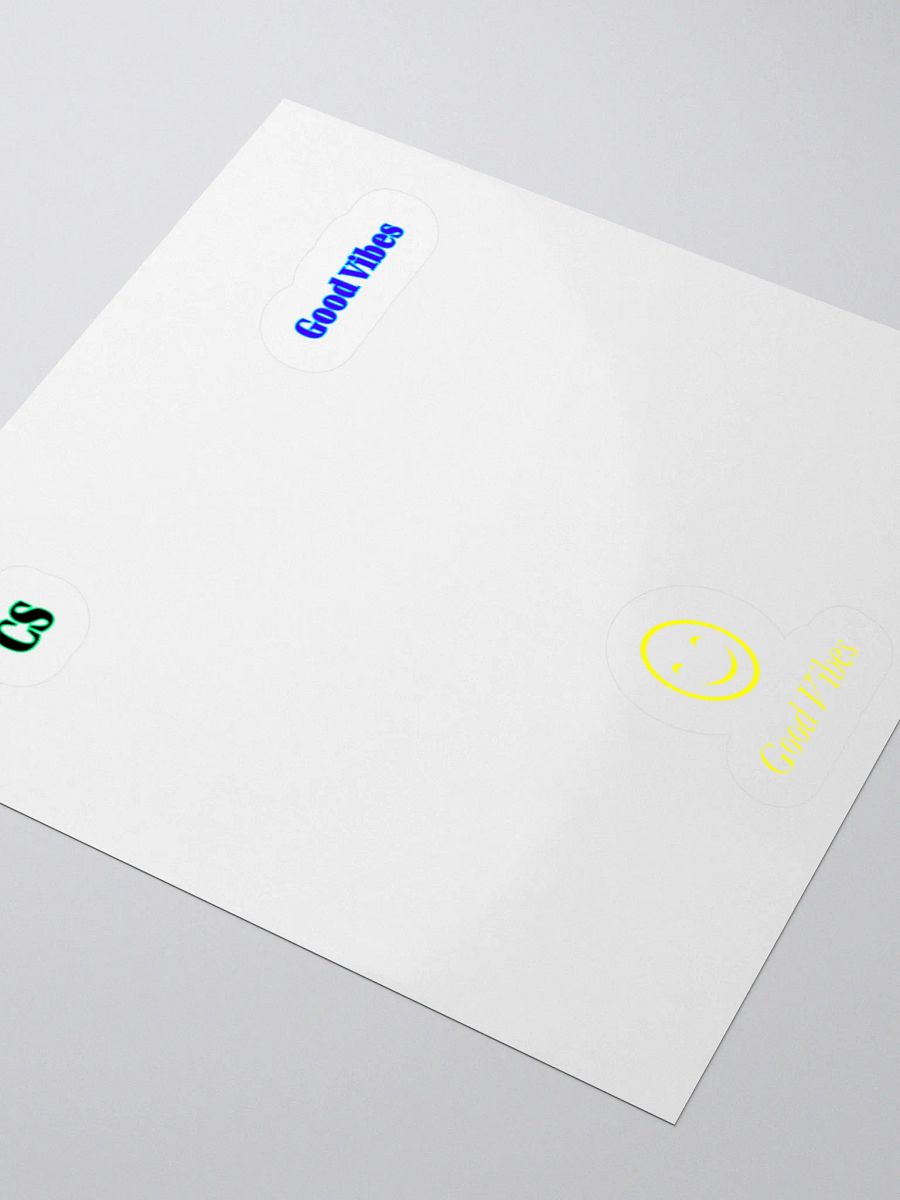 CS Good Vibes Smiley Stickers 3PK product image (3)