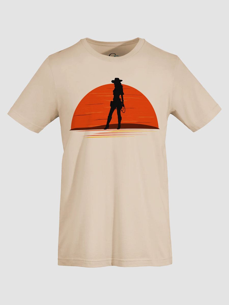 Sunset in Texas – Cowgirl Silhouette Tee product image (40)
